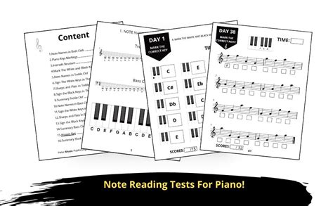 Piano Note Reading Exercises: Music Skills in 10 Minutes a Day, Student ...