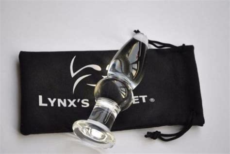 Transparent Crystal Glass Anal Play Anal Beads Plug