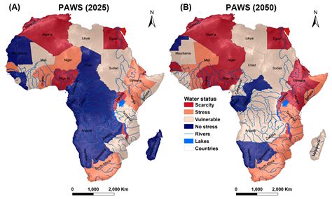 Assessment of Physical Water Scarcity in Africa Using GRACE and TRMM
