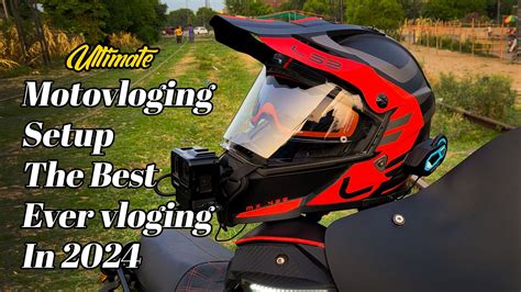 The Best Moto Vlogging Setup With Gopro Hero Black Ls Helmet