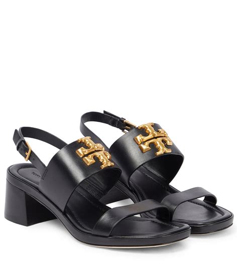 Tory Burch Eleanor Leather Sandals Lyst Uk