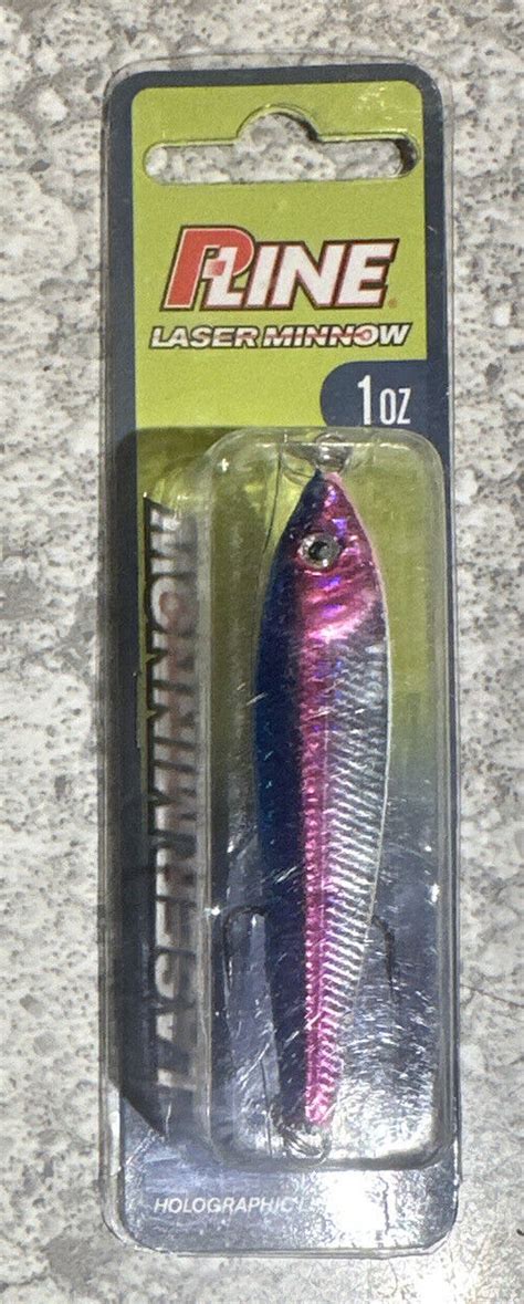 P Line Laser Minnow 1oz Rainbow Trout Vertical Jig Kokanee Trout Ice Ebay