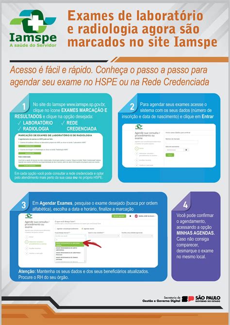 Iamspe Disponibiliza Agendamento Online Para Exames De Radiologia AFPESP