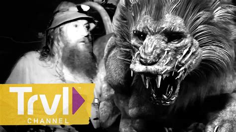 fanged creature attacks aims team mountain monsters travel channel