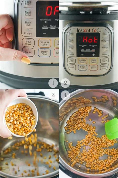 Perfect Instant Pot Popcorn Easy Recipe Make It Skinny Please