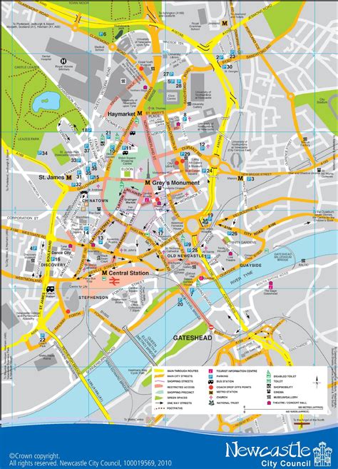 Newcastle City Centre Map | Gadgets 2018