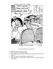 Dr Seuss Political Cartoon Questions Worksheet For Th Th