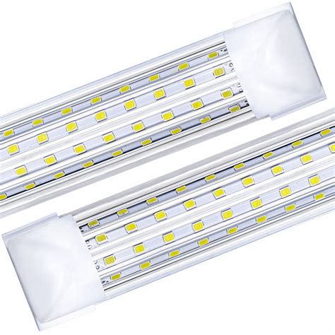 Buy Pack Ft Led Shop Light Fixture W K T Integrated Led