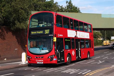 DW566 LJ13CKF Arriva London VDL DB300 Wrightbus Eclipse Ge Flickr