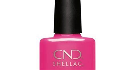 Cnd Shellac Hot Pop Pink Oz