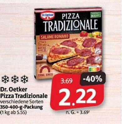 Dr Oetker Pizza Tradizionale Angebot Bei Markant Markt 1Prospekte De