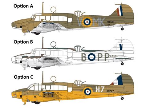 Avro Anson Marking Options | AeroScale