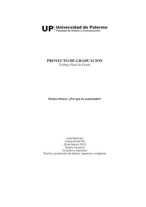 PDF PROYECTO DE GRADUACION Trabajo Final De Gradofido Palermo Edu