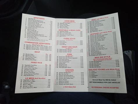 Menu At Wok And Roll Restaurant Newport