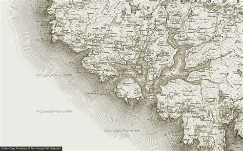 Old Maps Of Wester Sound Shetland Islands Francis Frith