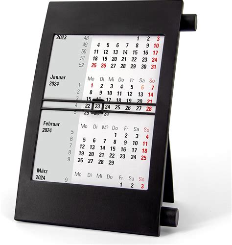 Truento Month Desk Calendar For Years With Twist