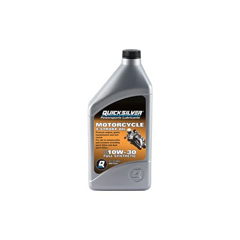 10W-40 Full Synthetic Motorcycle Oil | Quicksilver