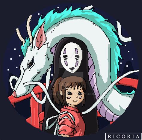 Spirited Away Pixel Art by Ricoria on DeviantArt