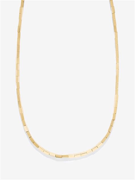 Small Gold Bar Necklace – AZLEE Jewelry