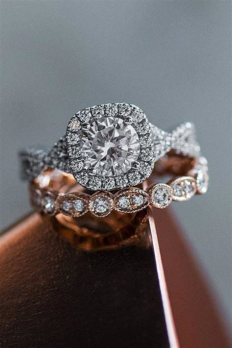 30 Beautiful Wedding Ring Sets For Your Girl Oh So Perfect Proposal