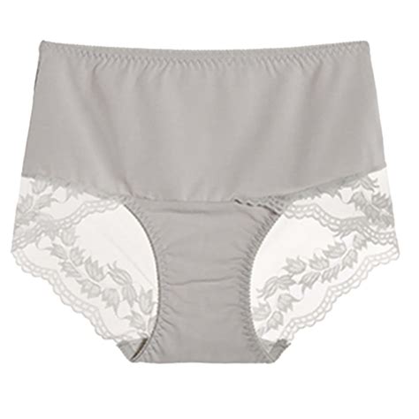 Rigardu Hot Sale Trendy Cotton Panties For Women Soft Mid Waisted Underwear Cheeky High