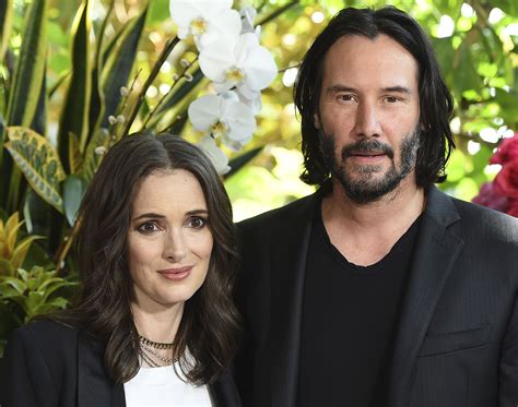 Winona Ryder Says Shes Been Married To Keanu Reeves For 25 Years