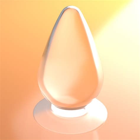 LOVETOY FLAWLESS CLEAR PLUG ANAL GRANDE VENTOSA MACIO E