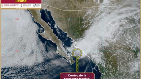 Tormenta tropical Ileana A qué hora tocará tierra y qué estados