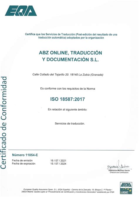 Iso Y Iso Abz Online Traducciones De Calidad Desde