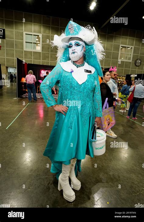 Los Angeles, USA. 23rd May, 2023. Drag Queen Attendees during the 2023 RuPaul DragCon, held at ...