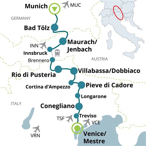 From Munich To Venice In 12 Days FunActive TOURS