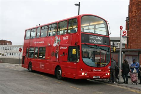 Arriva London DW44 On Route 60 Streatham Station LJ53 NHM Aubrey