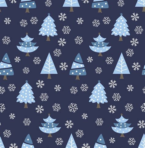 Premium Vector | Christmas tree background with snowflake