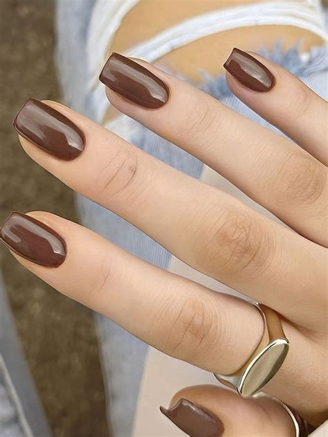 Unhas Decoradas De Marrom Inspira Es Sofisticadas E Elegantes