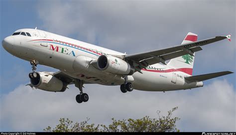 OD MRO MEA Middle East Airlines Airbus A320 232 Photo By Sid Holmes