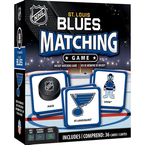 St. Louis Blues Matching Game | MasterPieces – MasterPieces Puzzle ...