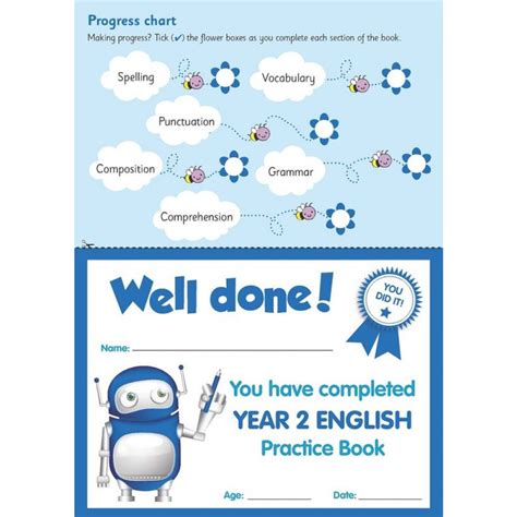 Ks1 Year 2 National Curriculum English Practice Book For Ages 6 7