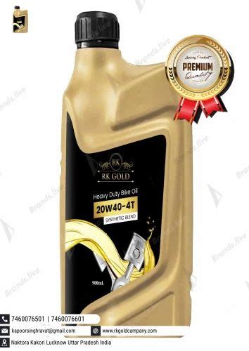 RK Gold Oil Lubricanst For Engine Packaging Type Drum At Rs 176 In