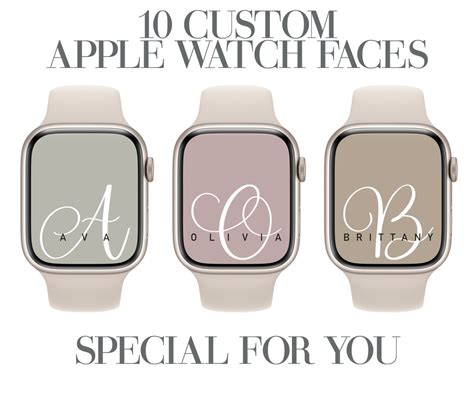 Custom Apple Watch Face Wallpaper Personalized Smartwatch Etsy