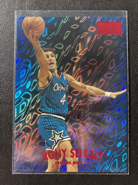 Nba Skybox Premium Star Rubies Rony Seikary Fleer