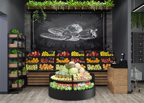 Supermarket Design Behance