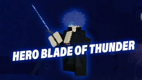 The Best Hero Blade Of Thunder Build Deepwoken Youtube