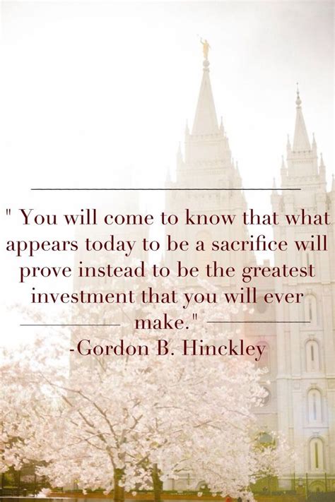 Quotes From Gordon B Hinckley. QuotesGram