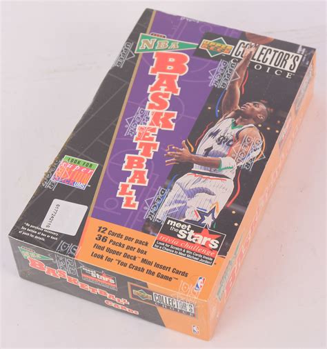 Lot Detail Upper Deck Collector S Choice Series One Basketball