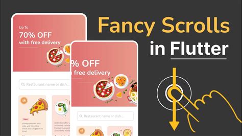 Fancy Scroll Using Sliver Widget In Flutter Flutter Scroll Animations
