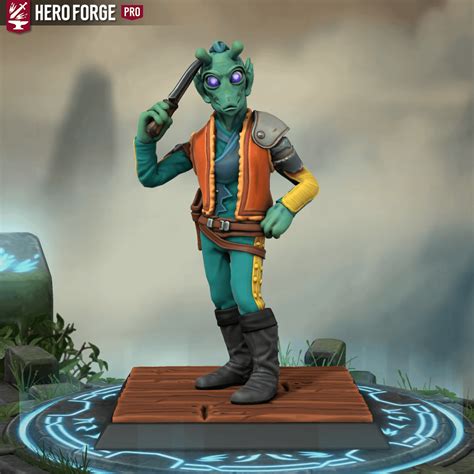 Fantasy Star Wars - Greedo : r/HeroForgeMinis