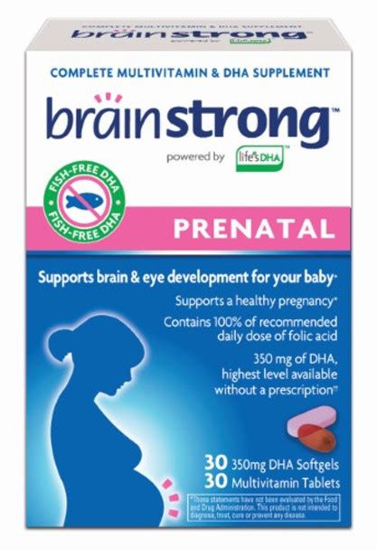 Brainstrong Prenatal 30 Tablets Phenom Stores