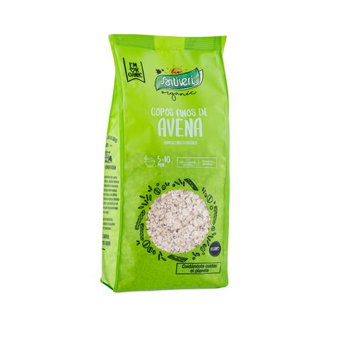 Copos Finos De Avena Bio 500 G Santiveri