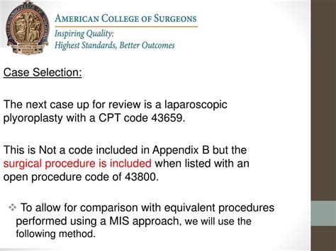 PPT Laparoscopic Minimally Invasive Surgery CPT Codes PowerPoint