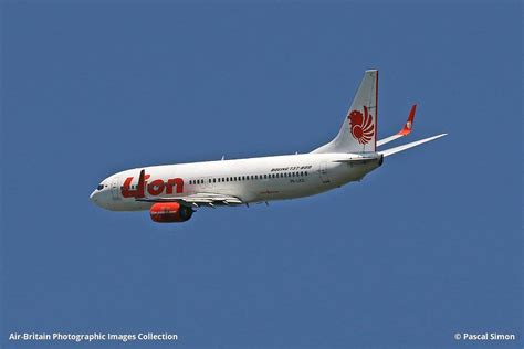 Boeing 737 8GP PK LKQ 38727 Lion Airlines JT LNI ABPic